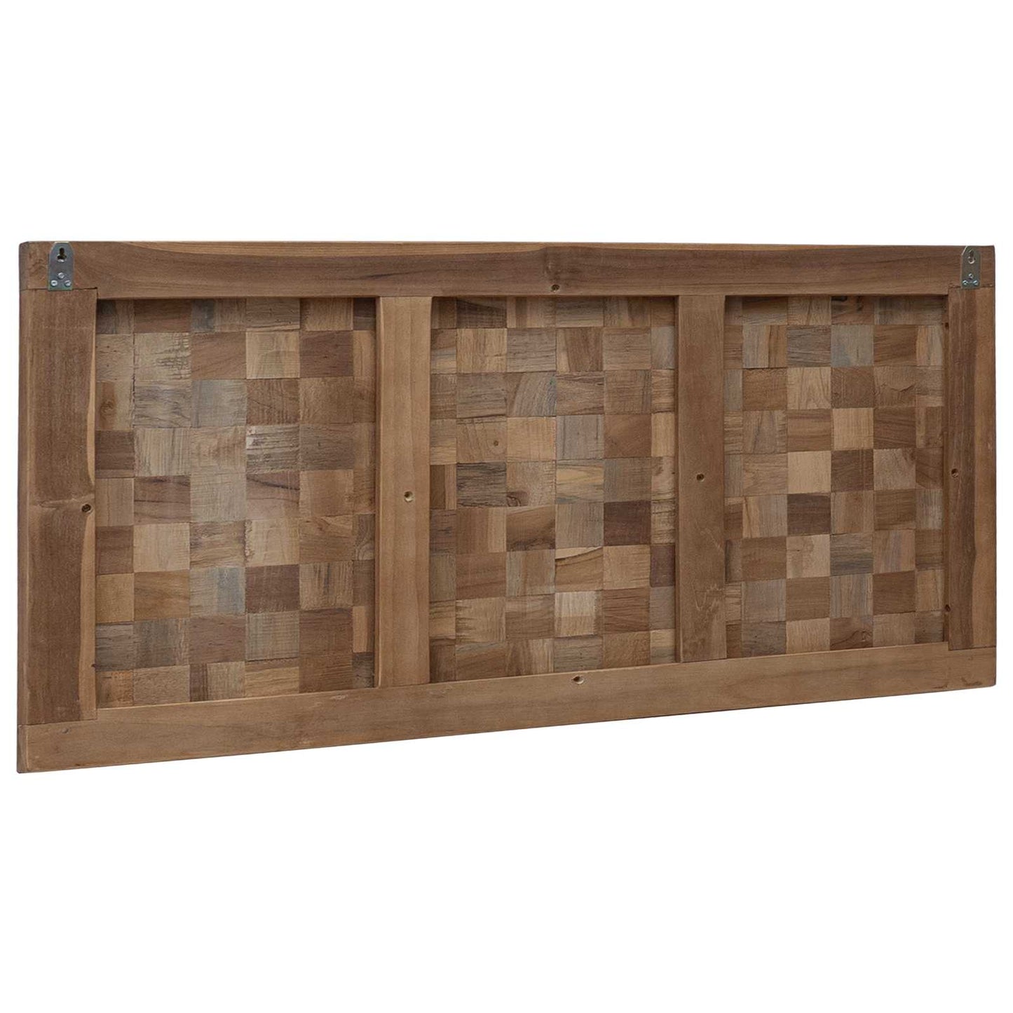 vidaXL Bed Headboard Natural Solid Teak Wood