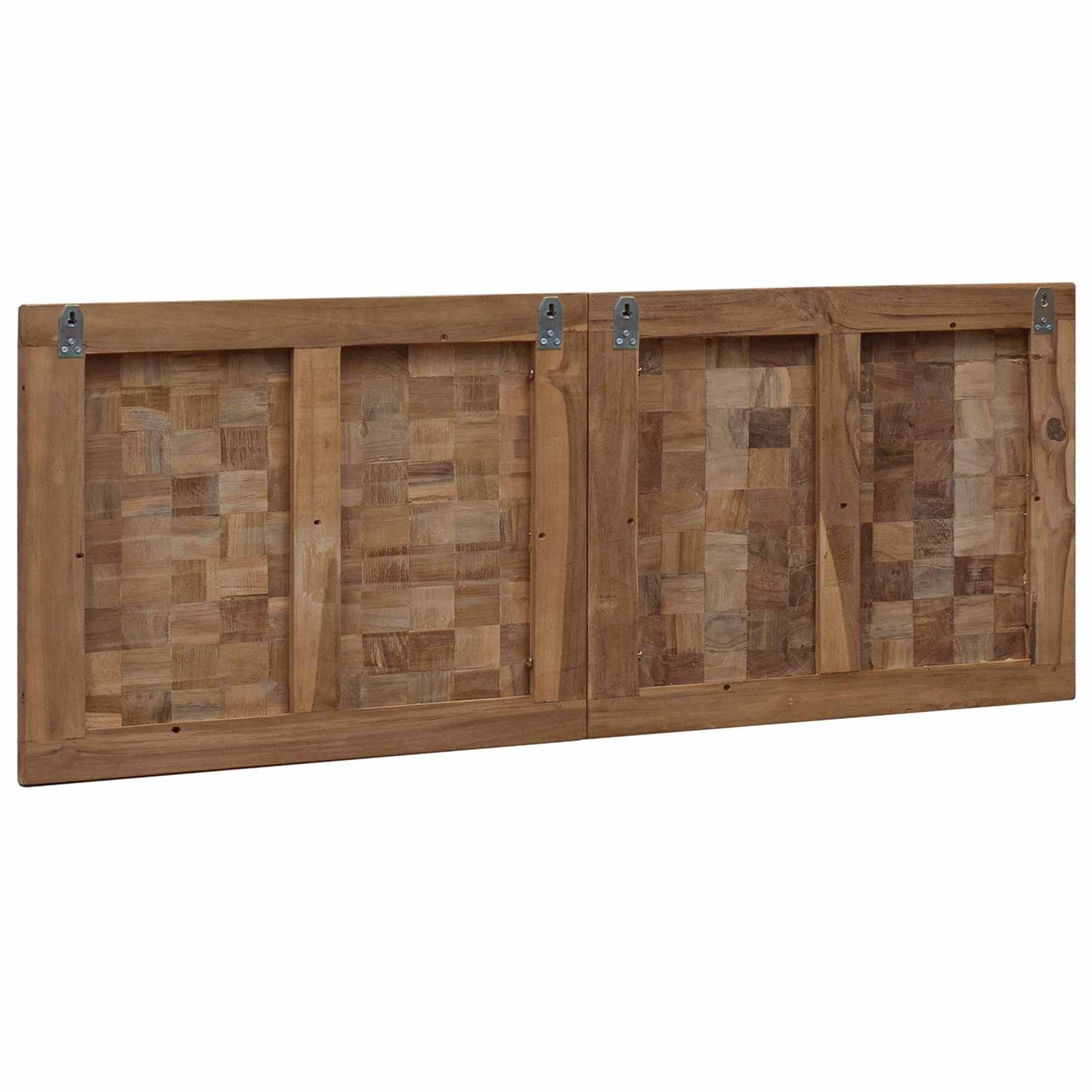 vidaXL Bed Headboard Natural Solid Teak Wood