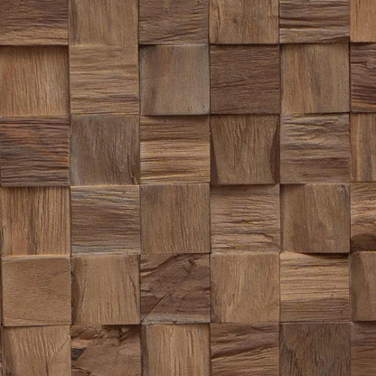 vidaXL Bed Headboard Natural Solid Teak Wood