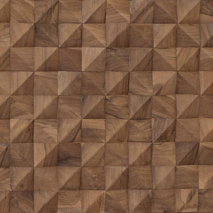 vidaXL Bed Headboard Natural Solid Teak Wood