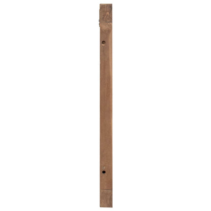 vidaXL Bed Headboard Natural Solid Teak Wood