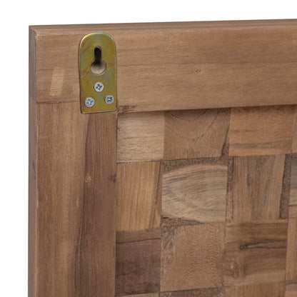 vidaXL Bed Headboard Natural Solid Teak Wood