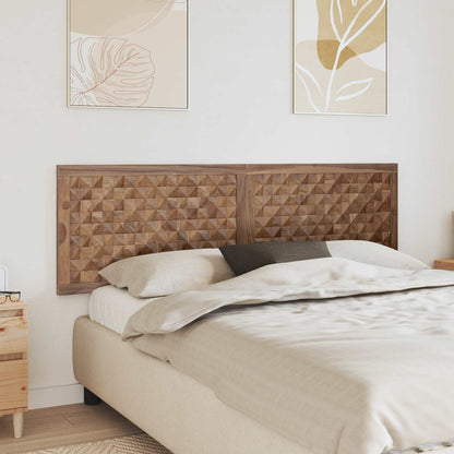 vidaXL Bed Headboard Natural Solid Teak Wood