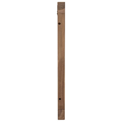 vidaXL Bed Headboard Natural Solid Teak Wood