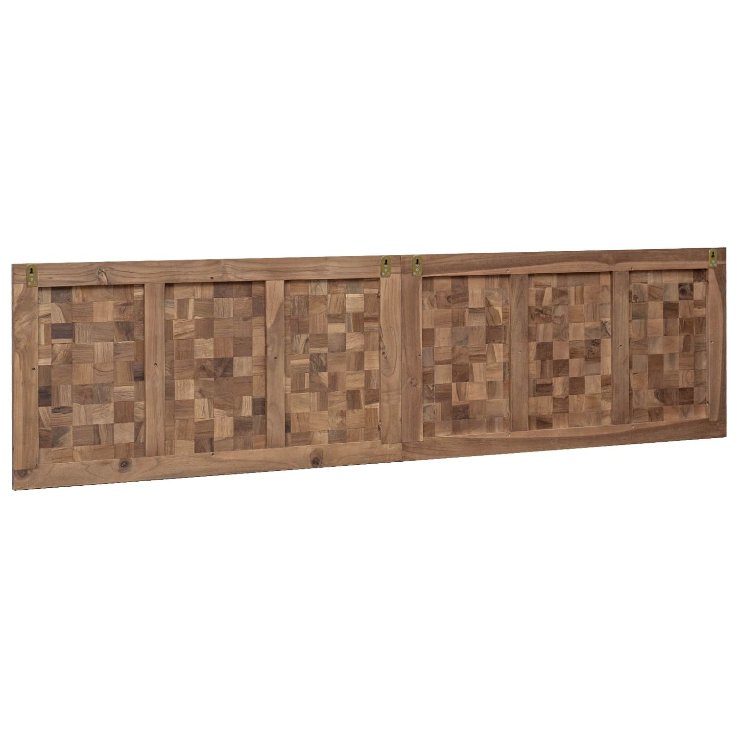 vidaXL Bed Headboard Natural Solid Teak Wood