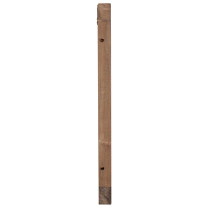 vidaXL Bed Headboard Natural Solid Teak Wood