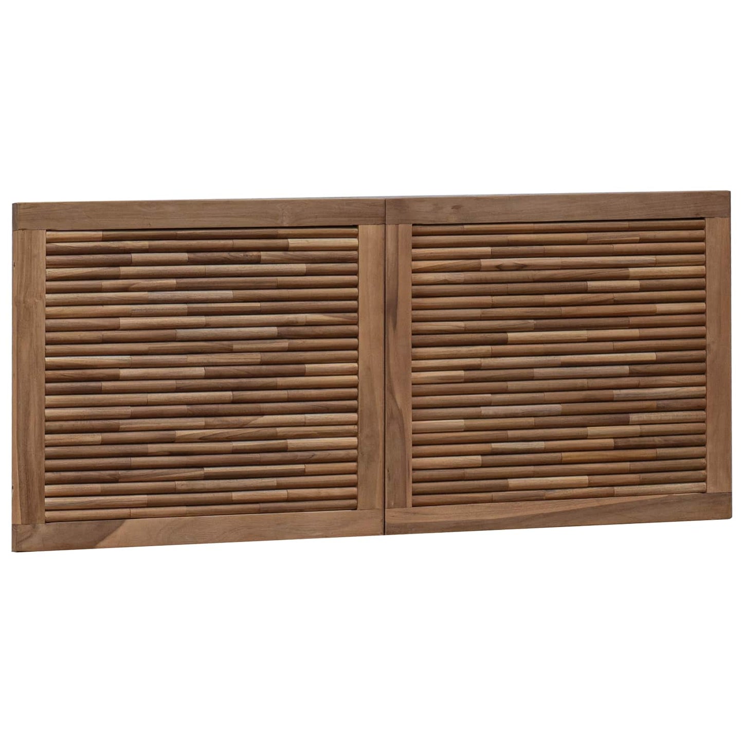 vidaXL Bed Headboard Natural Solid Teak Wood
