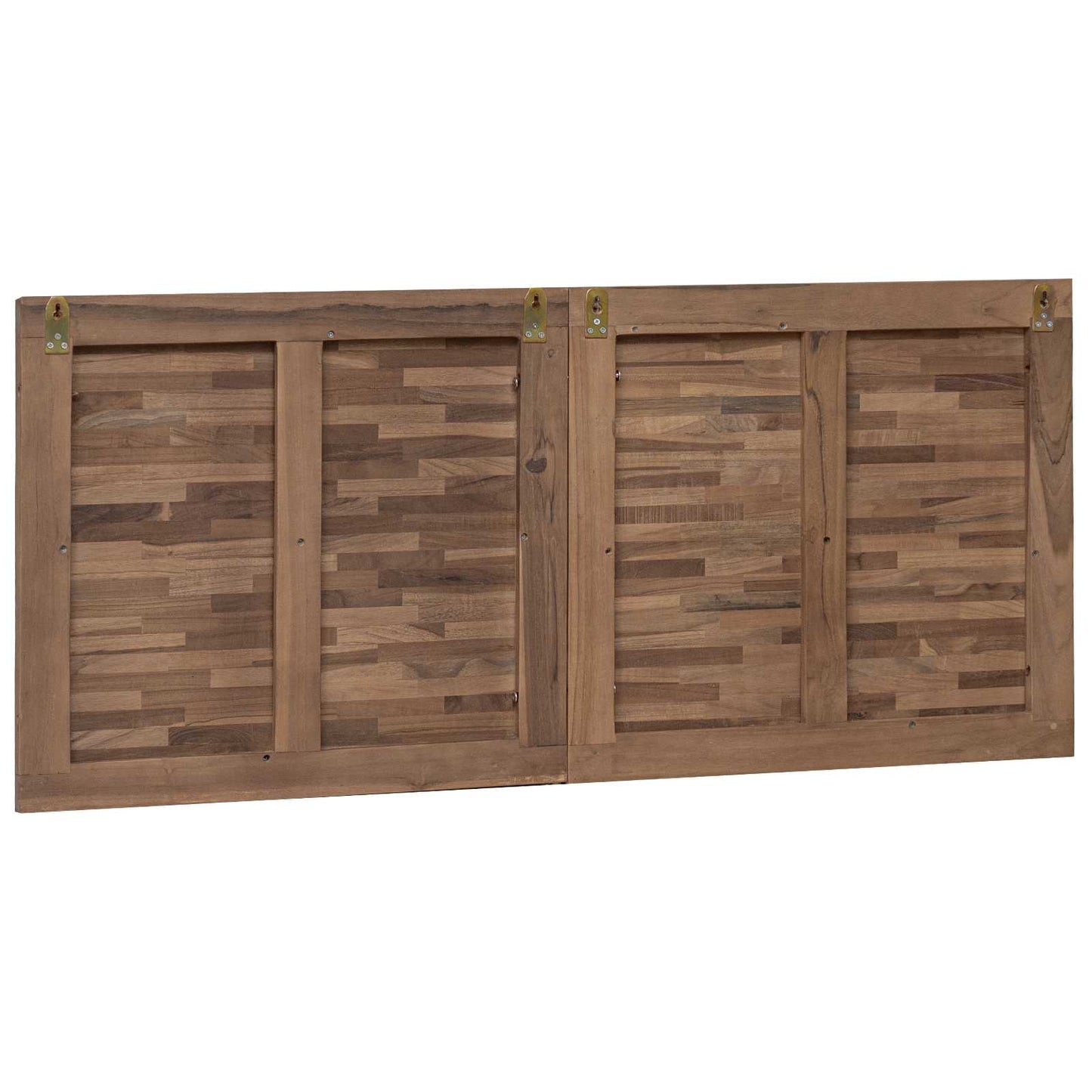 vidaXL Bed Headboard Natural Solid Teak Wood