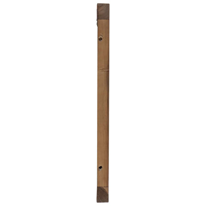 vidaXL Bed Headboard Natural Solid Teak Wood
