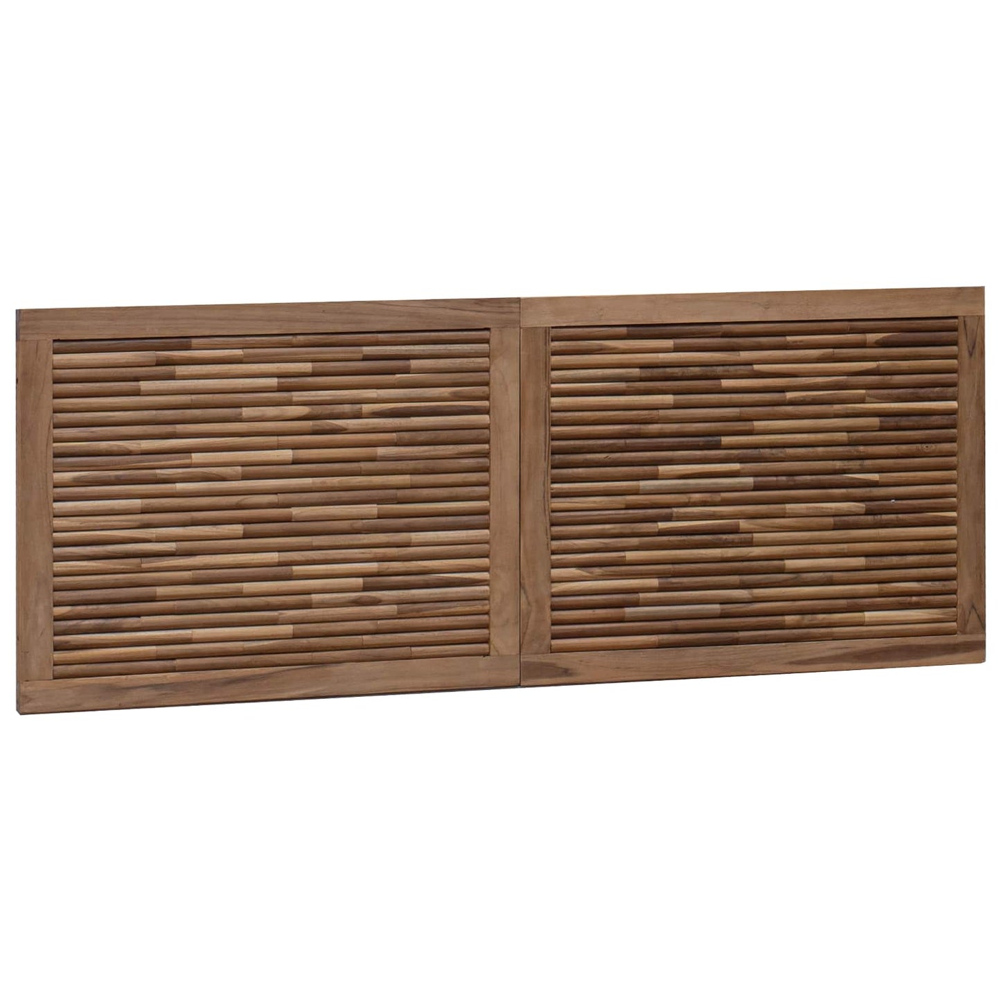 vidaXL Bed Headboard Natural Solid Teak Wood