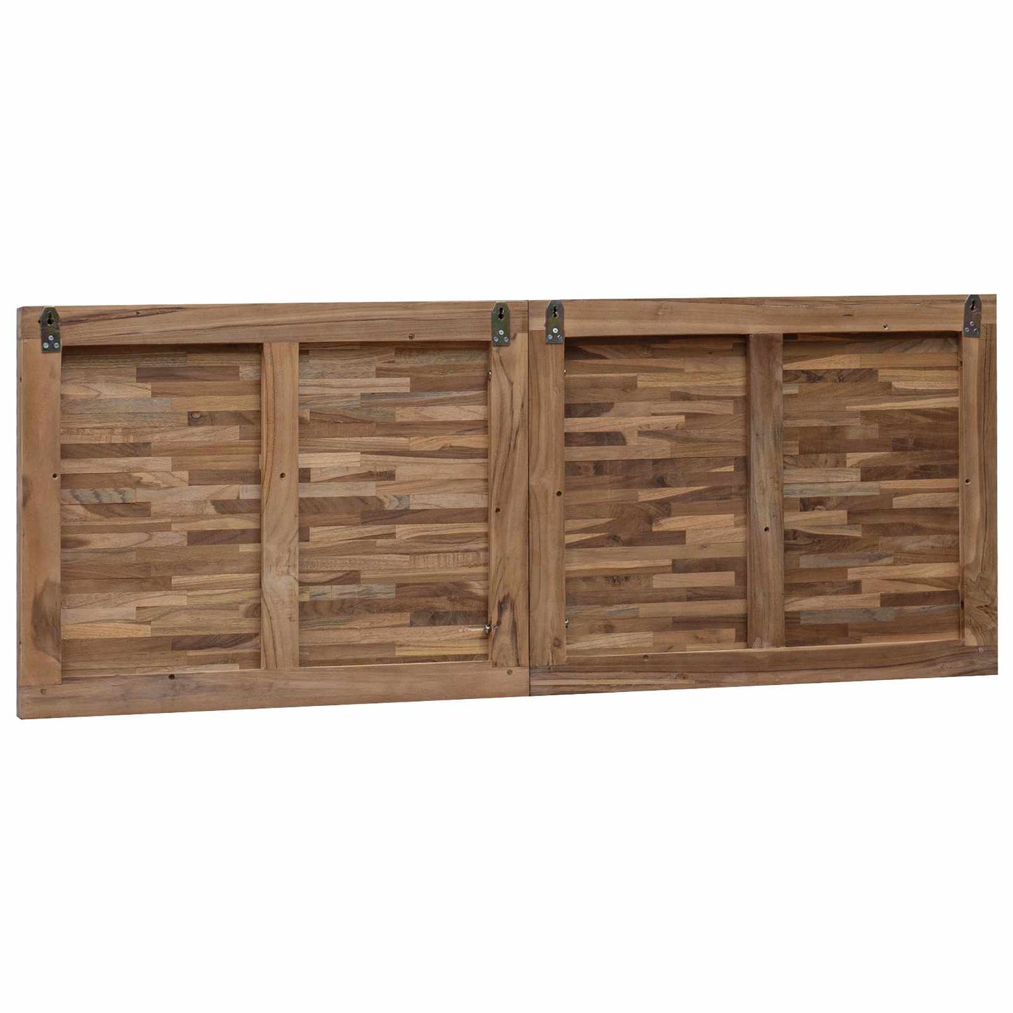 vidaXL Bed Headboard Natural Solid Teak Wood
