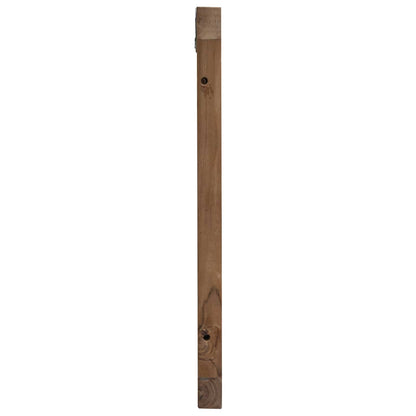 vidaXL Bed Headboard Natural Solid Teak Wood