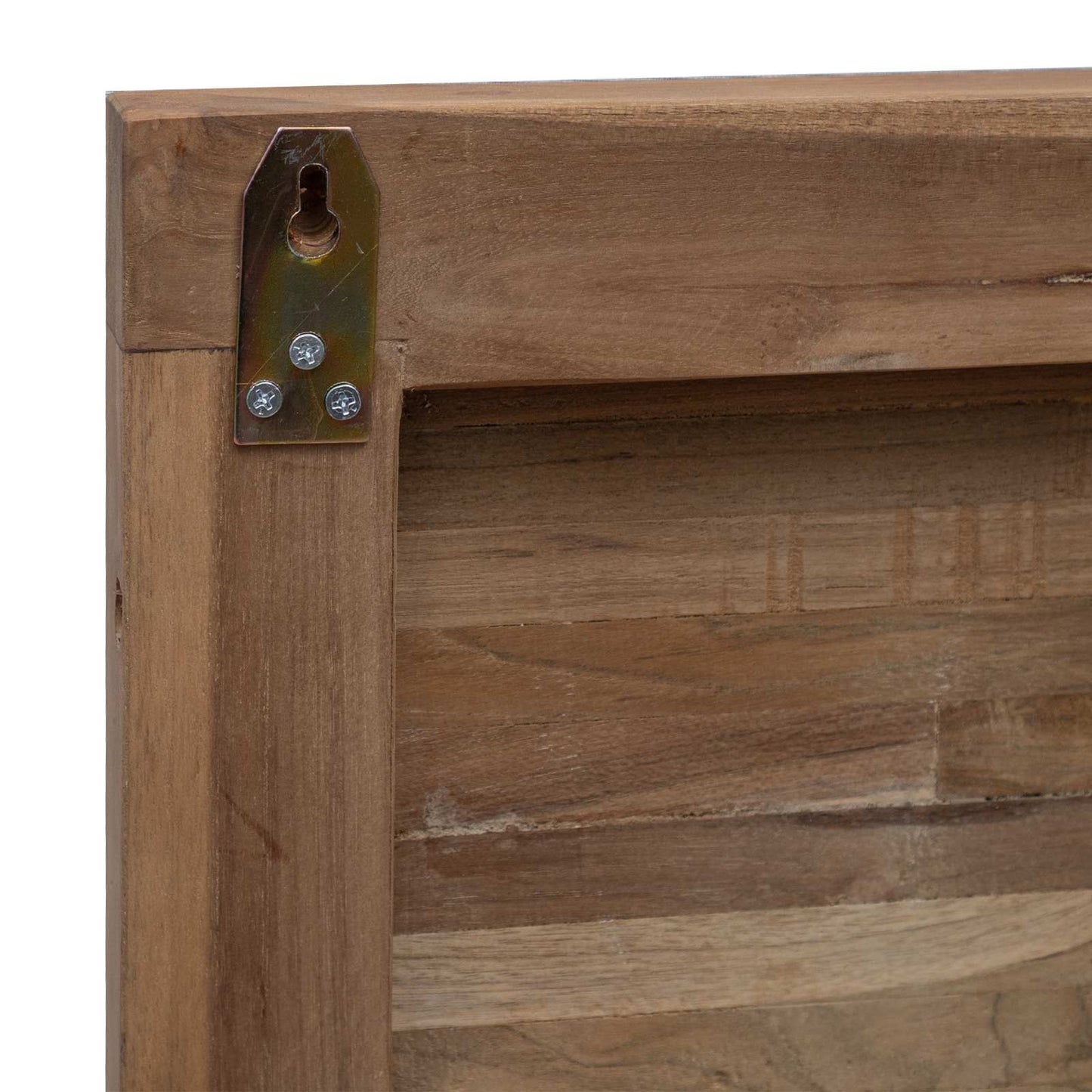vidaXL Headboard Natural Solid Teak Wood