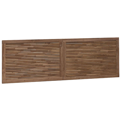 vidaXL Headboard Natural Solid Teak Wood