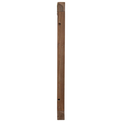 vidaXL Headboard Natural Solid Teak Wood