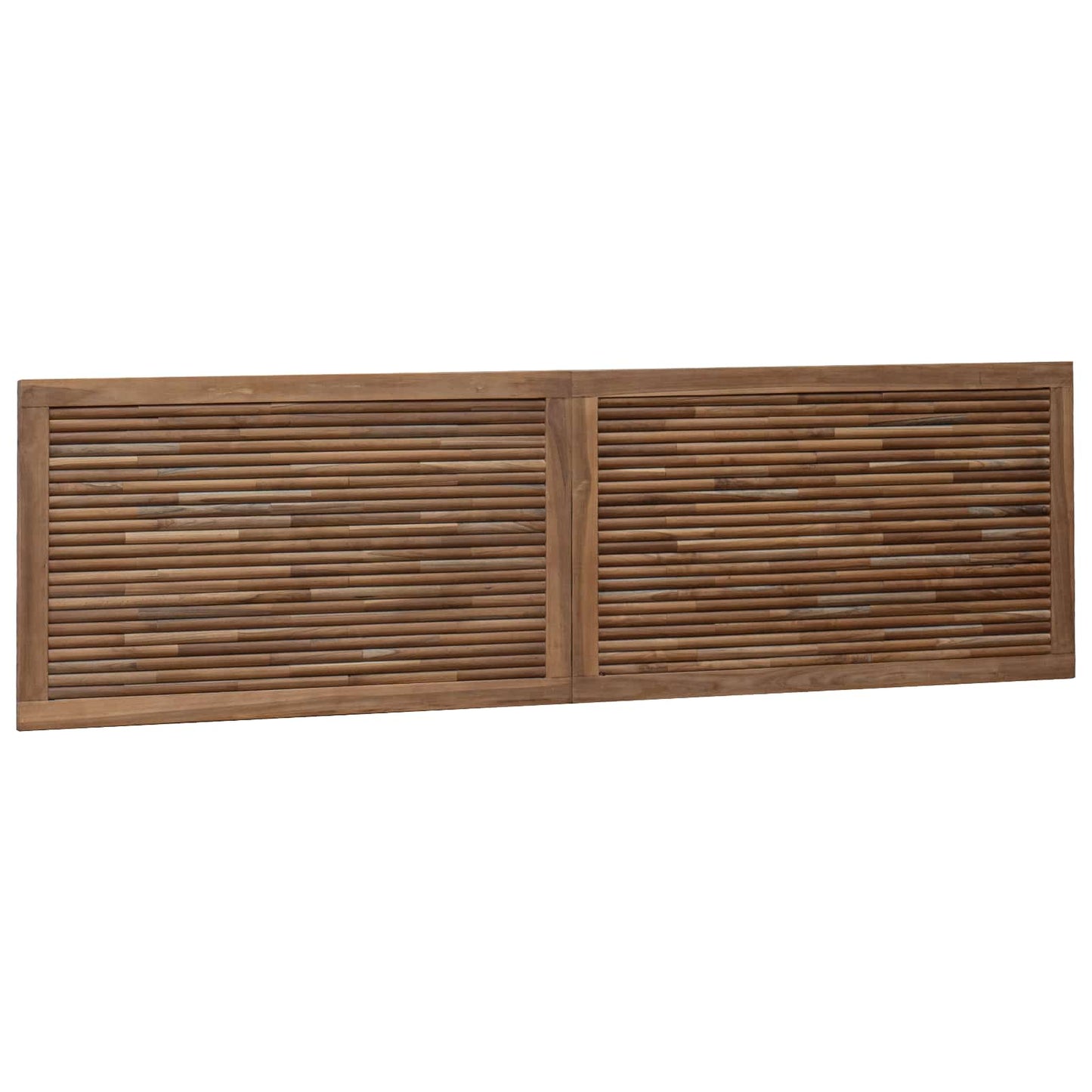 vidaXL Bed Headboard Natural Solid Teak Wood