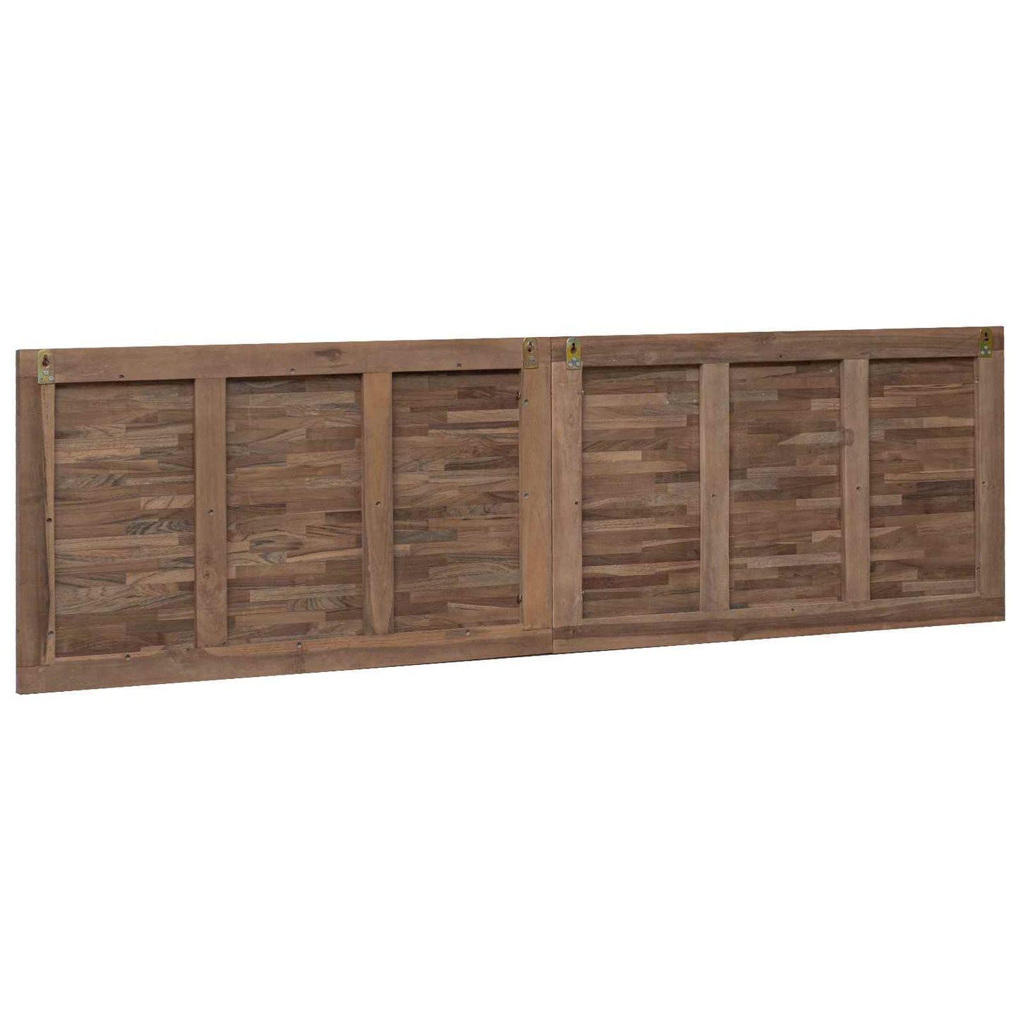 vidaXL Bed Headboard Natural Solid Teak Wood