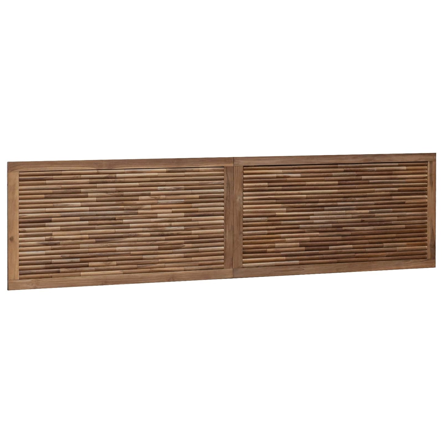 vidaXL Bed Headboard Natural Solid Teak Wood