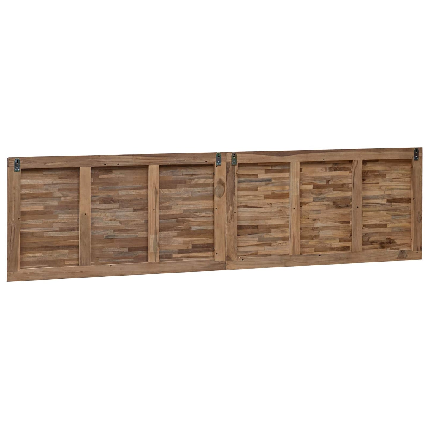 vidaXL Bed Headboard Natural Solid Teak Wood