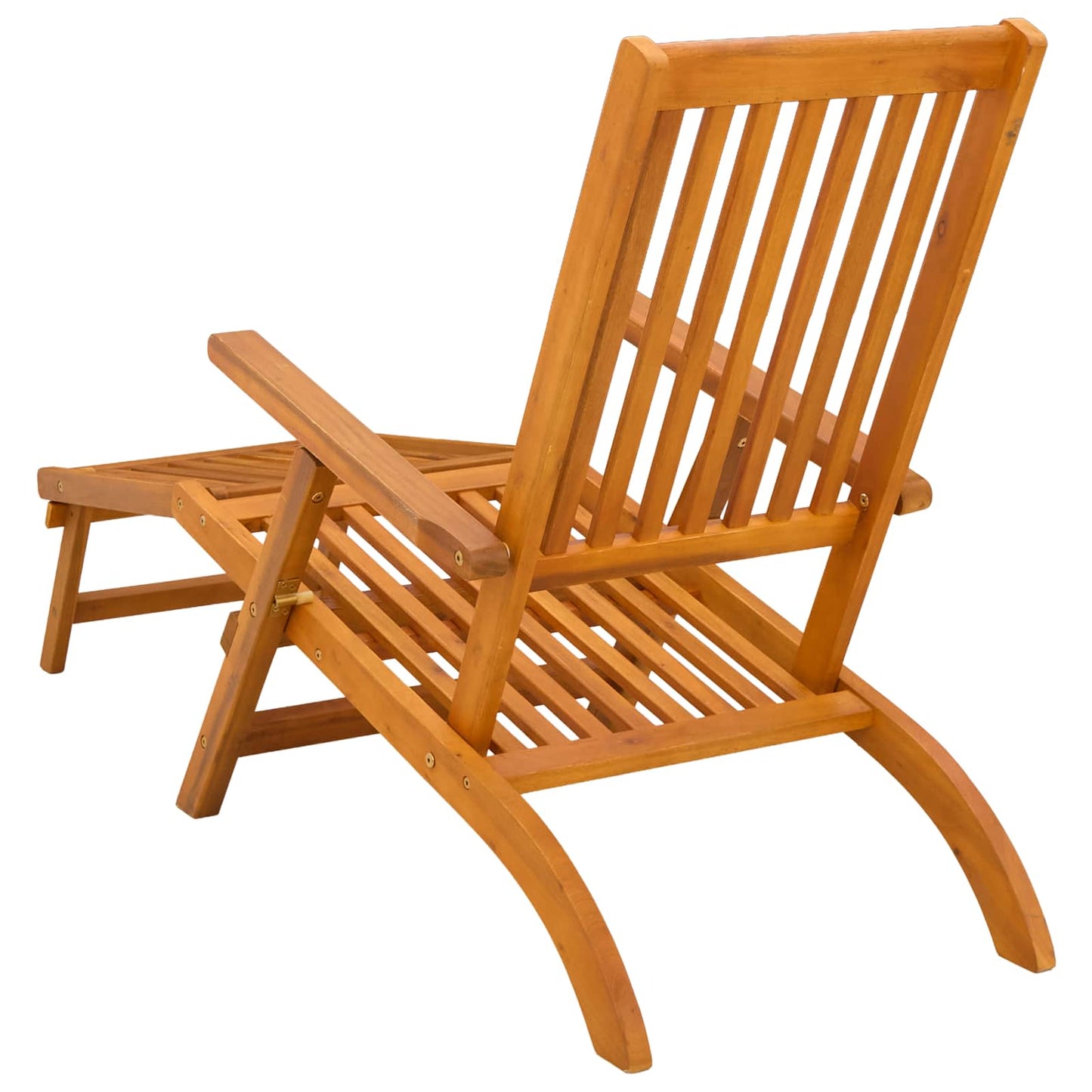 vidaXL Reclining and Folding Sunlounger 2 pcs 55 x 146 x 91 cm