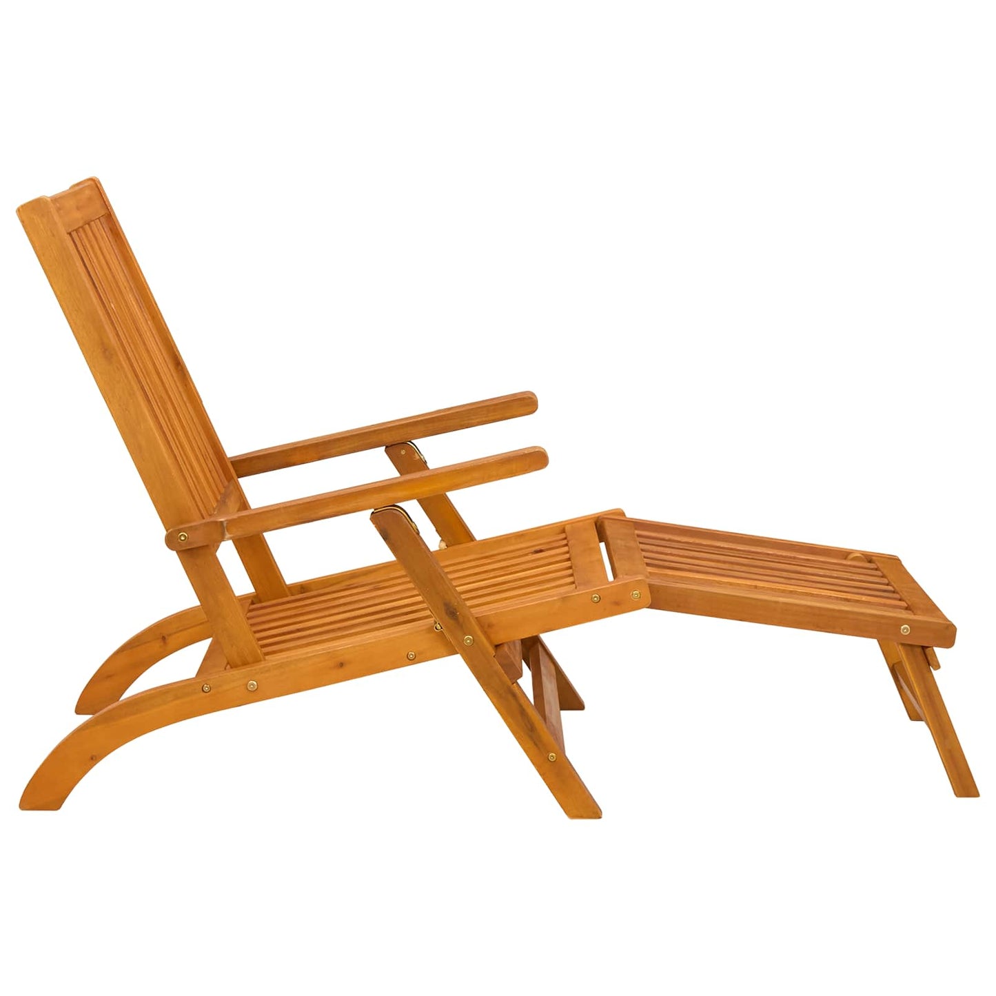 vidaXL Reclining and Folding Sunlounger 2 pcs 55 x 146 x 91 cm