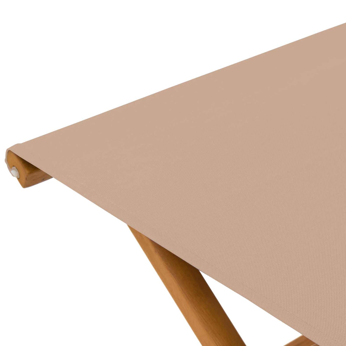 vidaXL Deck Chair 2 pcs Solid Eucalyptus Wood Taupe