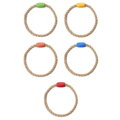 vidaXL Ring Toss Game Set Multicolour 41 x 41 x 16 cm Solid Pine Wood