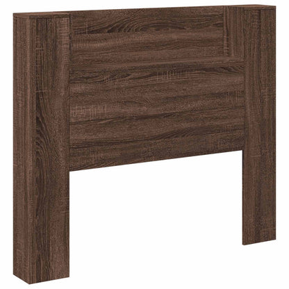 vidaXL Headboard Brown Oak 120 x 16.5 x 103.5 cm Engineered Wood