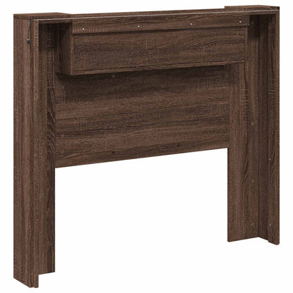 vidaXL Headboard Brown Oak 120 x 16.5 x 103.5 cm Engineered Wood
