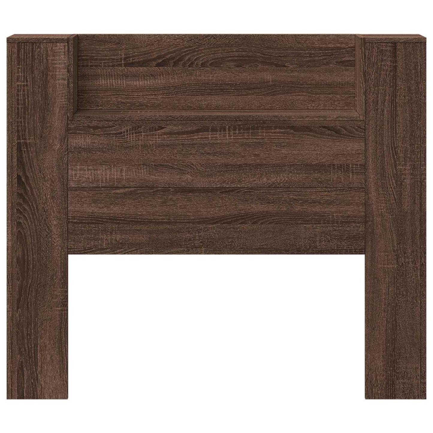 vidaXL Headboard Brown Oak 120 x 16.5 x 103.5 cm Engineered Wood
