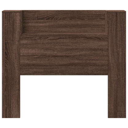 vidaXL Headboard Brown Oak 120 x 16.5 x 103.5 cm Engineered Wood