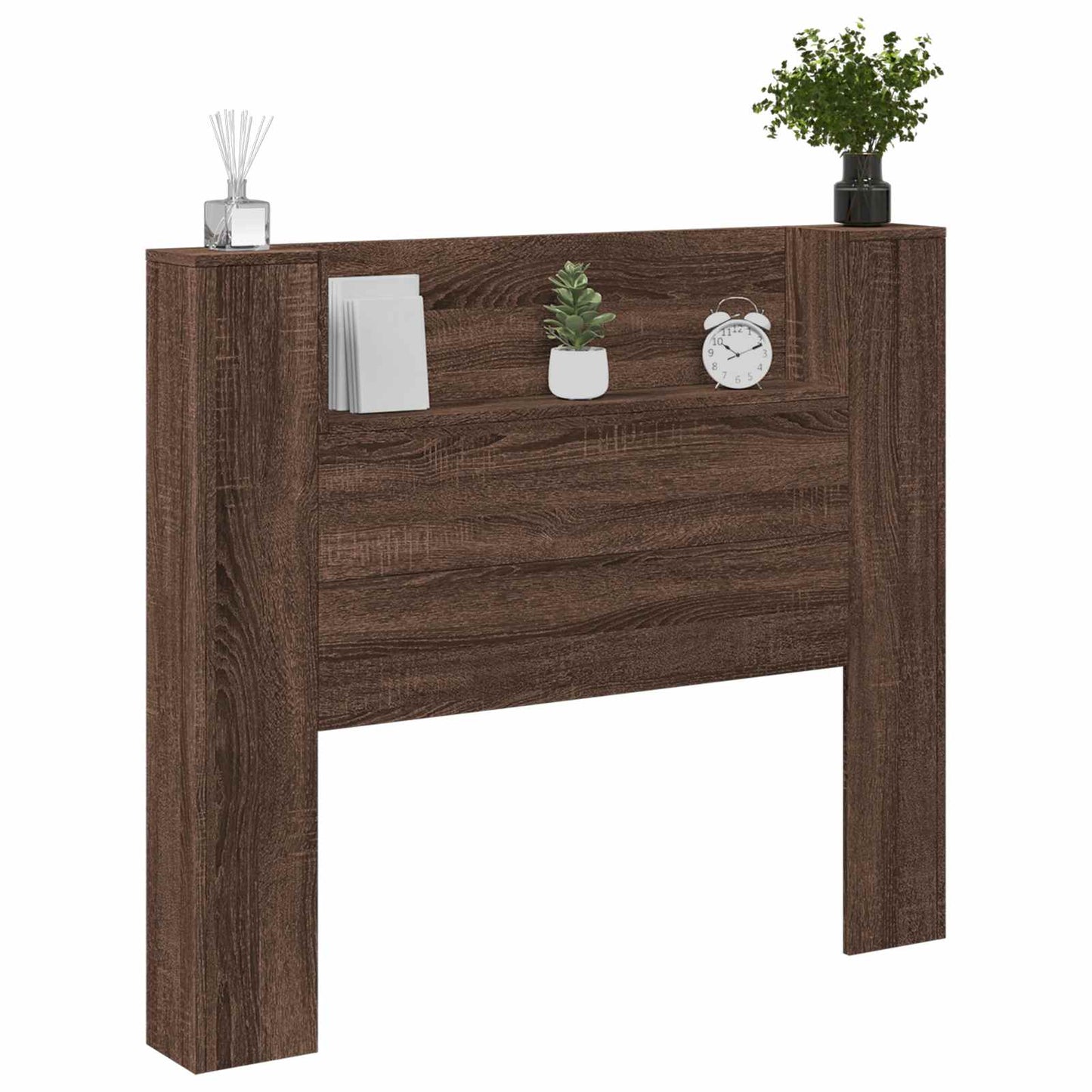 vidaXL Headboard Brown Oak 120 x 16.5 x 103.5 cm Engineered Wood