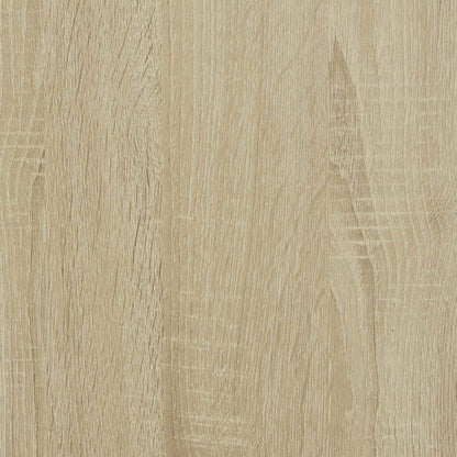 vidaXL TV Cabinet with LED Sonoma Oak 165 x 34 x 40 cm Engineered Wood