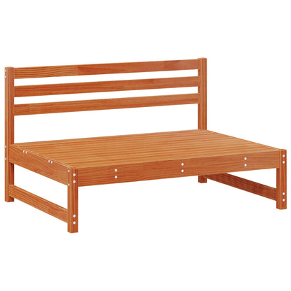 vidaXL Garden Lounge Set 6 pcs Wax Brown Solid Pine Wood
