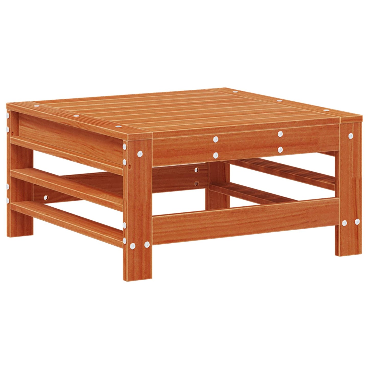 vidaXL Garden Lounge Set 5 pcs Wax Brown Solid Pine Wood
