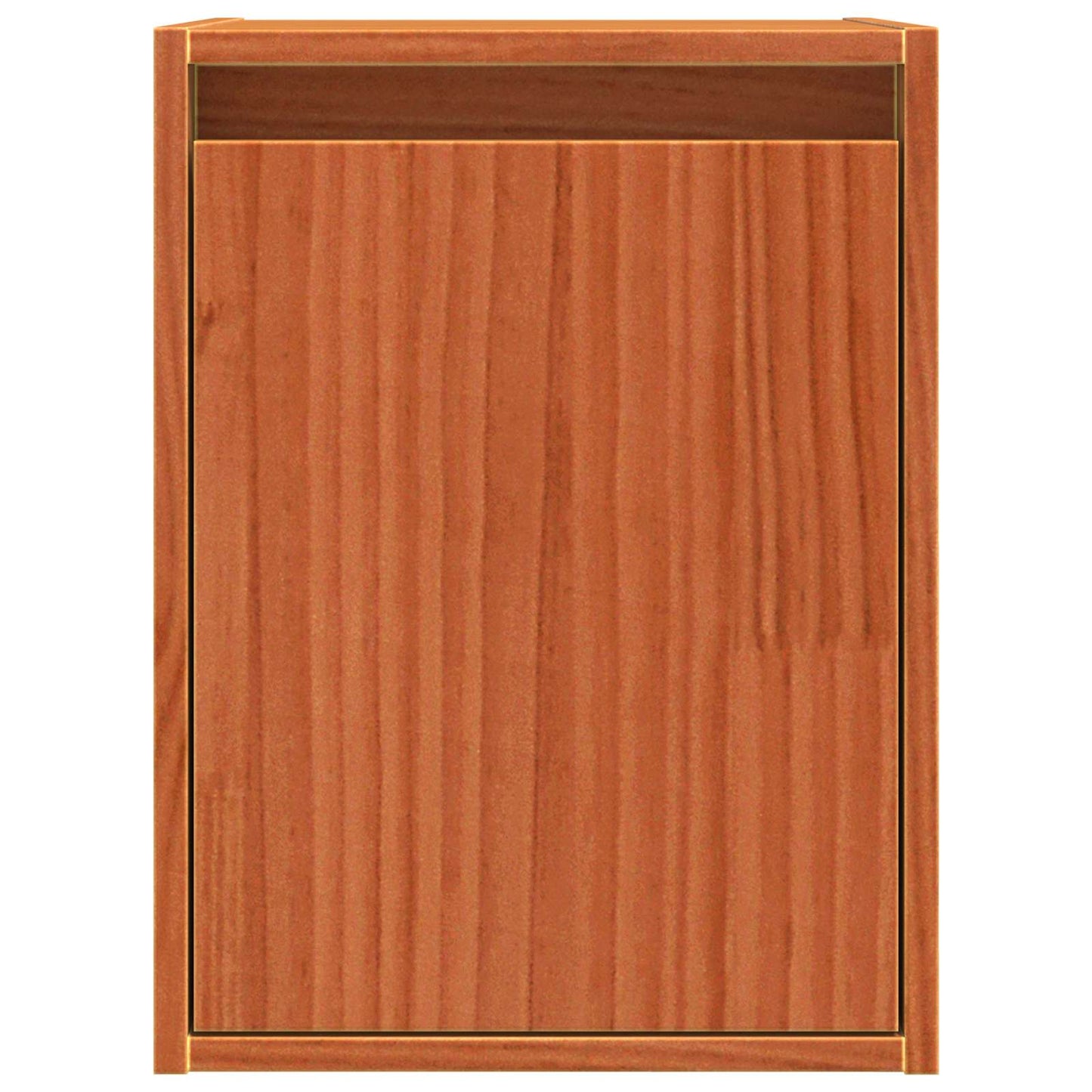 vidaXL Wall Cabinet 2 pcs Wax Brown 30 x 30 x 40 cm Solid Pine Wood
