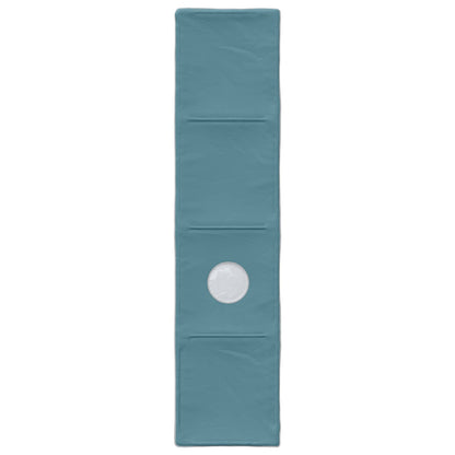 vidaXL Bed Tunnel 2 pcs Light Blue 211 x 52.5 x 2 cm Polyester