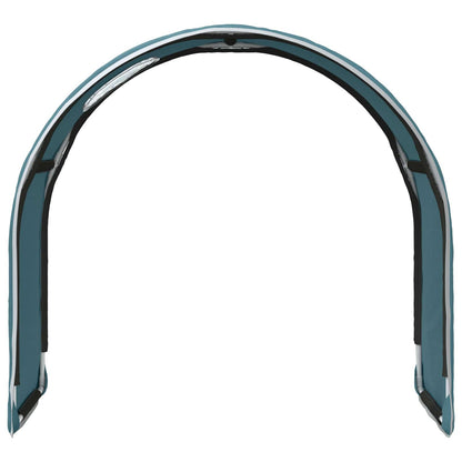 vidaXL Bed Tunnel 2 pcs Light Blue 211 x 52.5 x 2 cm Polyester