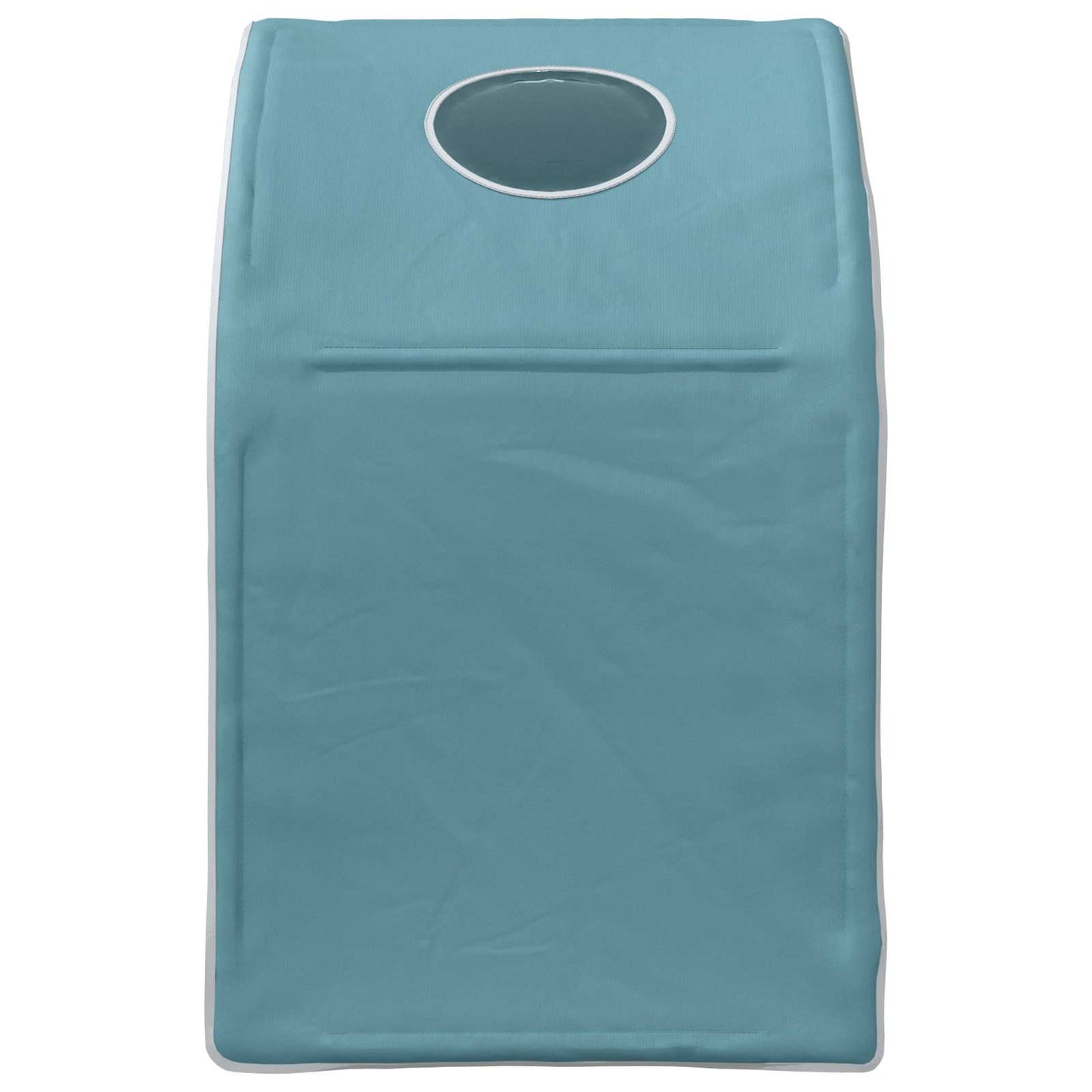 vidaXL Bed Tunnel 2 pcs Light Blue 211 x 52.5 x 2 cm Polyester