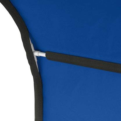 vidaXL Bed Tunnel for Kids Loft Bed 2 pcs Blue Polyester