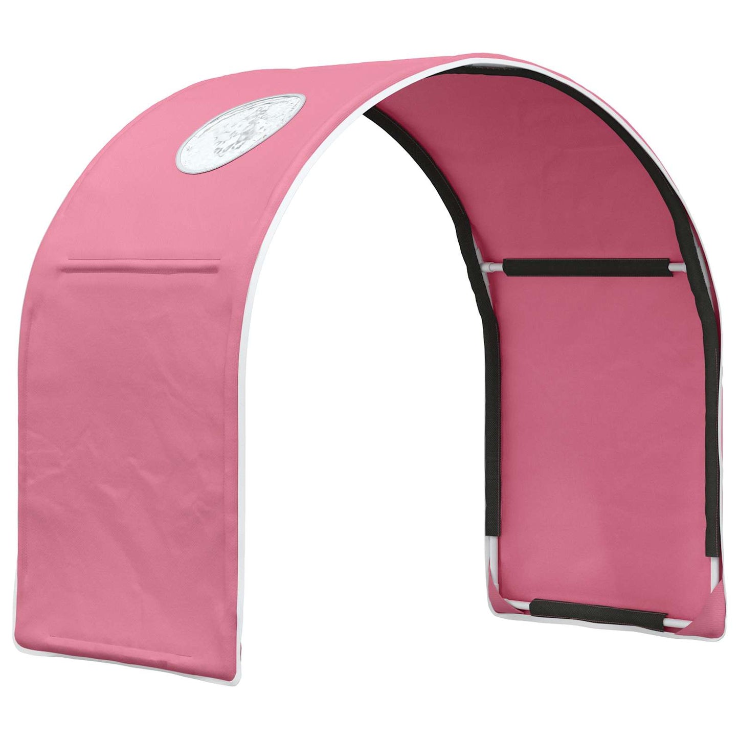 vidaXL Bed Tunnel for Kids Loft Bed 2 pcs Pink Polyester