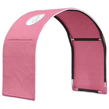 vidaXL Bed Tunnel for Kids Loft Bed 2 pcs Pink Polyester