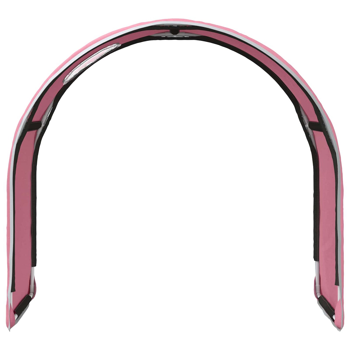 vidaXL Bed Tunnel for Kids Loft Bed 2 pcs Pink Polyester