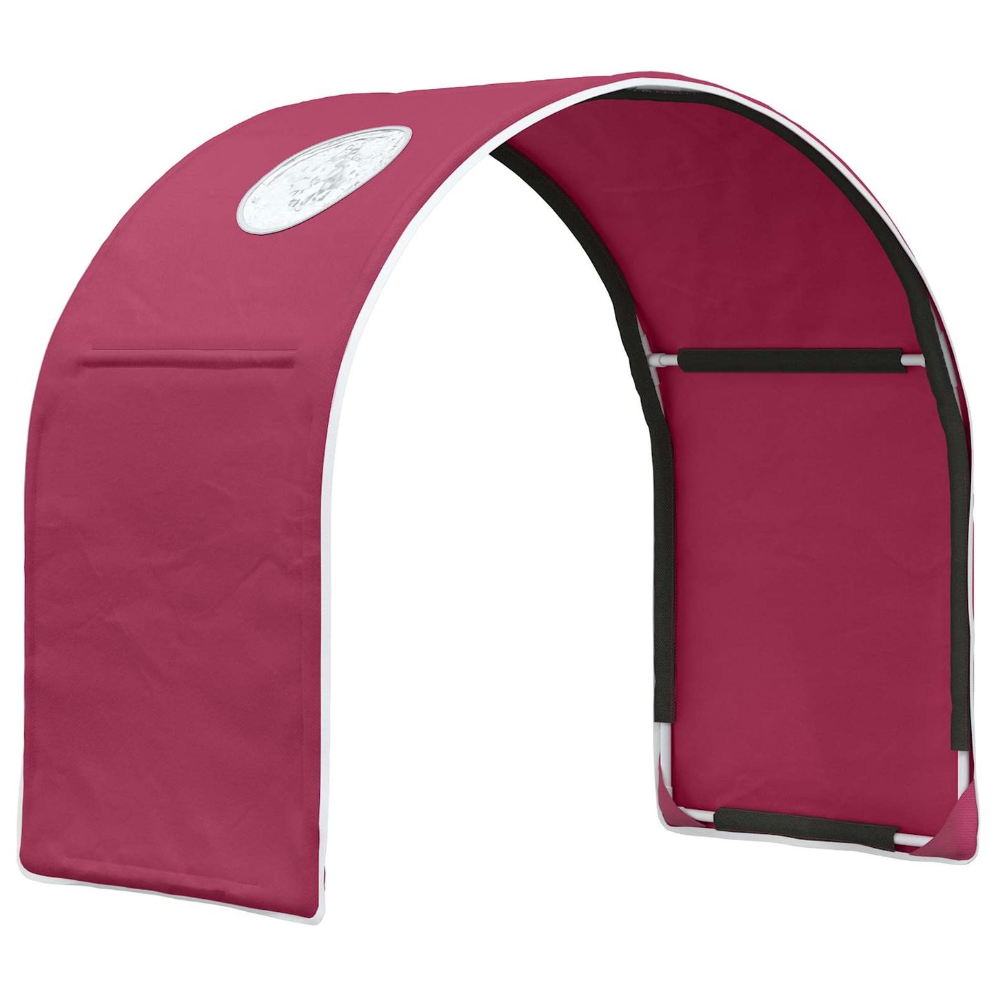 vidaXL Bed Tunnel for Kids Loft Bed 2 pcs Red Polyester