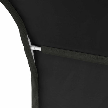 vidaXL Bed Tunnel for Kids Loft Bed 2 pcs Black Polyester