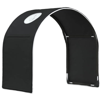 vidaXL Bed Tunnel for Kids Loft Bed 2 pcs Black Polyester