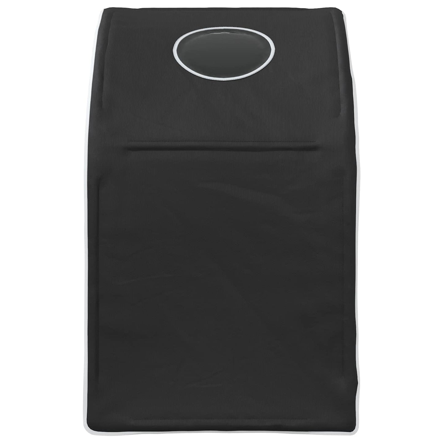 vidaXL Bed Tunnel for Kids Loft Bed 2 pcs Black Polyester