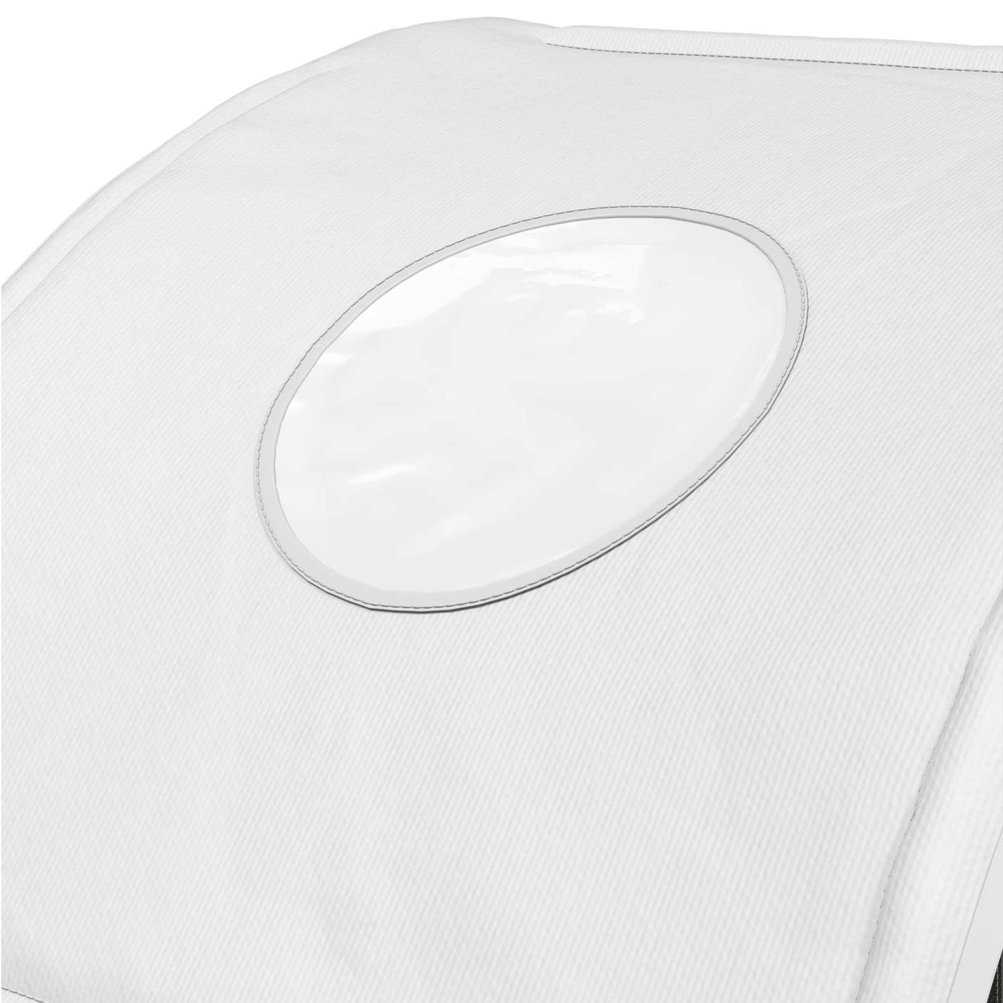 vidaXL Bed Tunnel for Kids Loft Bed 2 pcs White Polyester