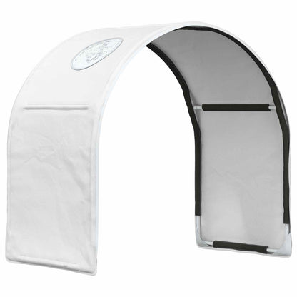 vidaXL Bed Tunnel for Kids Loft Bed 2 pcs White Polyester