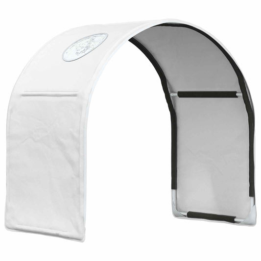 vidaXL Bed Tunnel for Kids Loft Bed 2 pcs White Polyester